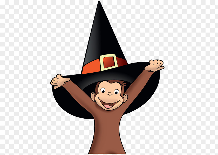 Curious George YouTube Halloween Clip Art PNG