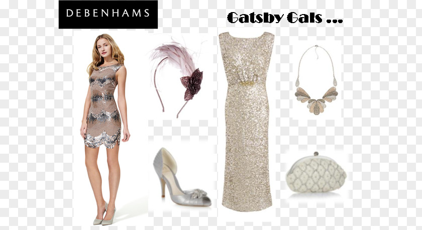 Great Gatsby The Jay 1920s Fashion Flapper PNG