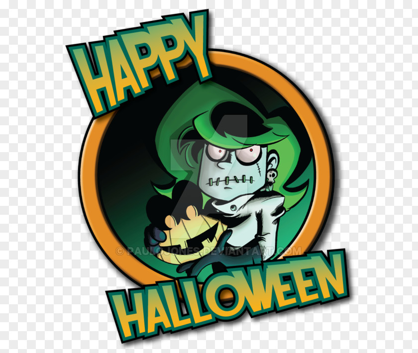 Happy Halloween Logo Brand Character Font PNG