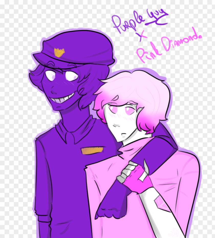 Pink Guy Five Nights At Freddy's 2 Freddy's: Sister Location Purple Man 4 Diamond PNG