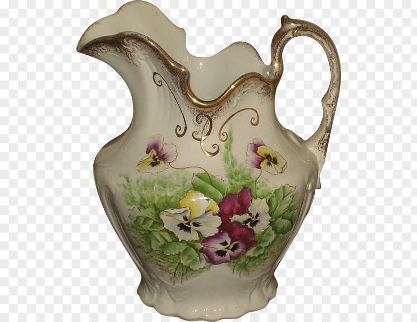 Antique Jug Porcelain Vase Pitcher PNG