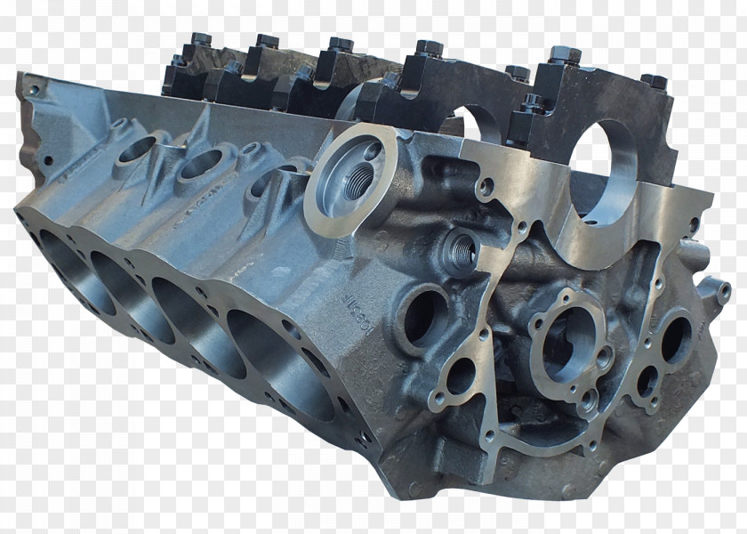 Engine Iron Eagle Cylinder Head Block PNG