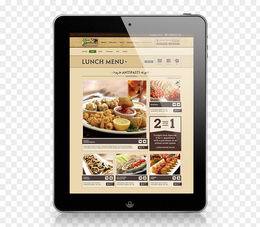 Olive Garden Food Recipe PNG