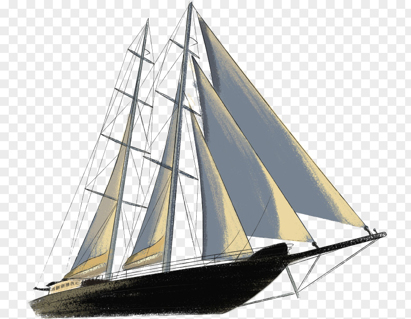 Sail Sailboat Sloop Proa Brigantine PNG