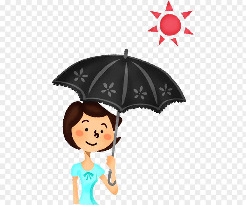 Umbrella Cartoon Smile PNG