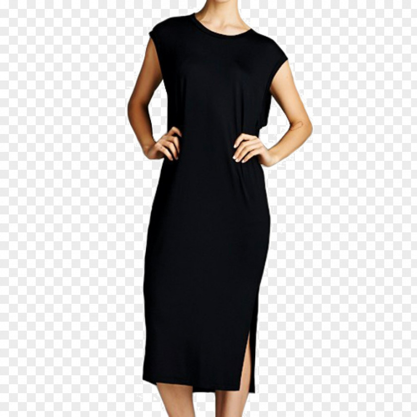 Chanel Dress Little Black Sleeve LITEX šaty Dámské S Křidélkovým Rukávem. 90304901 černá M PNG