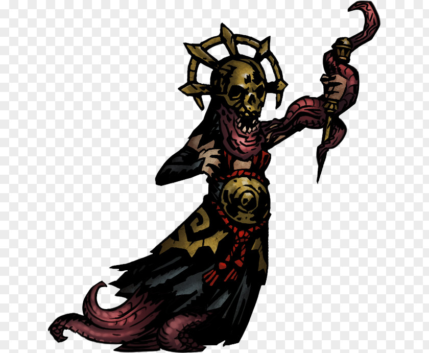 Darkest Dungeon Acolyte Crawl Eldritch Priest PNG