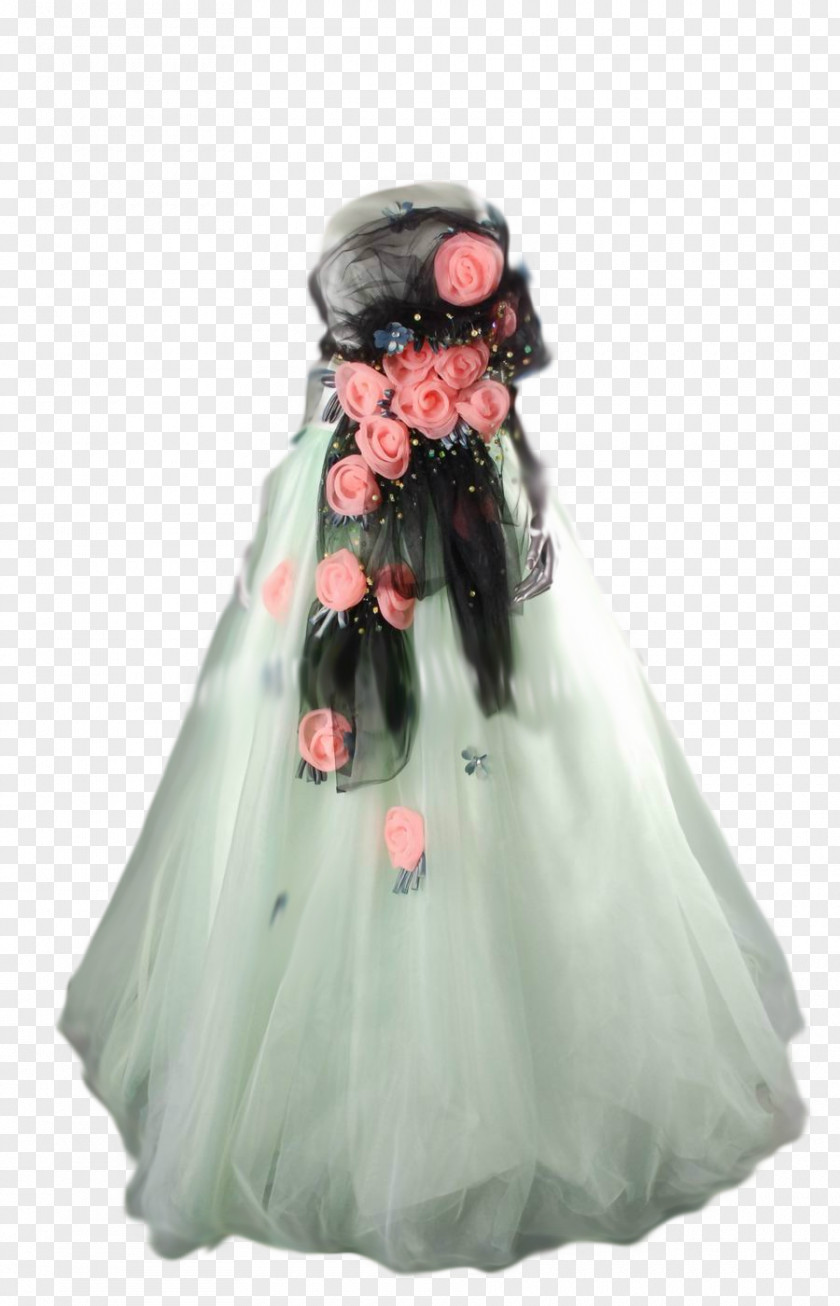 Dress Wedding Evening Gown Ball PNG