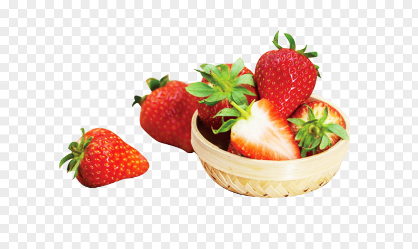 Red Strawberry Picking Picture Material Aedmaasikas Fruit Food Auglis PNG