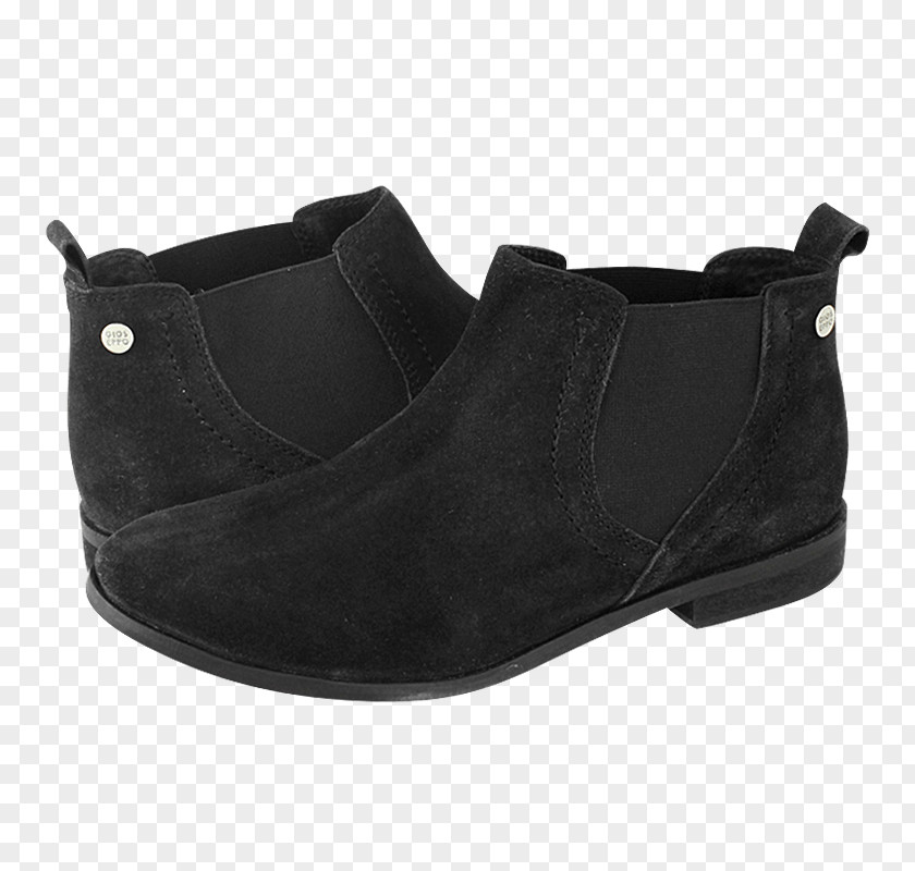 Boot Suede Slip-on Shoe Walking PNG