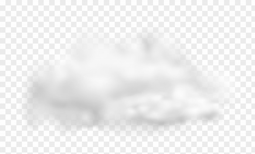 Cloud Clip Art Transparent Picture Black And White Sky Daytime PNG