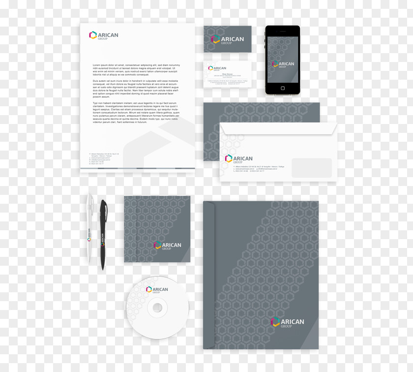 Corporate Identity Brand Electronics PNG