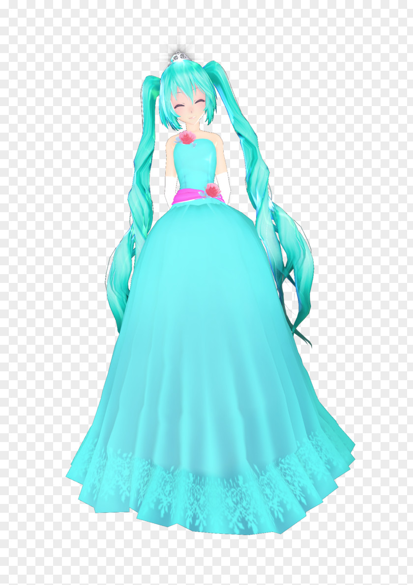 Hatsune Miku MikuMikuDance Princess Line PNG