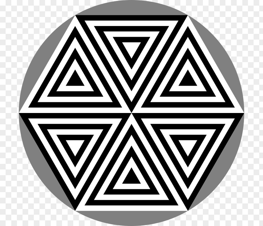 Sacred Geometry Hexagon PNG