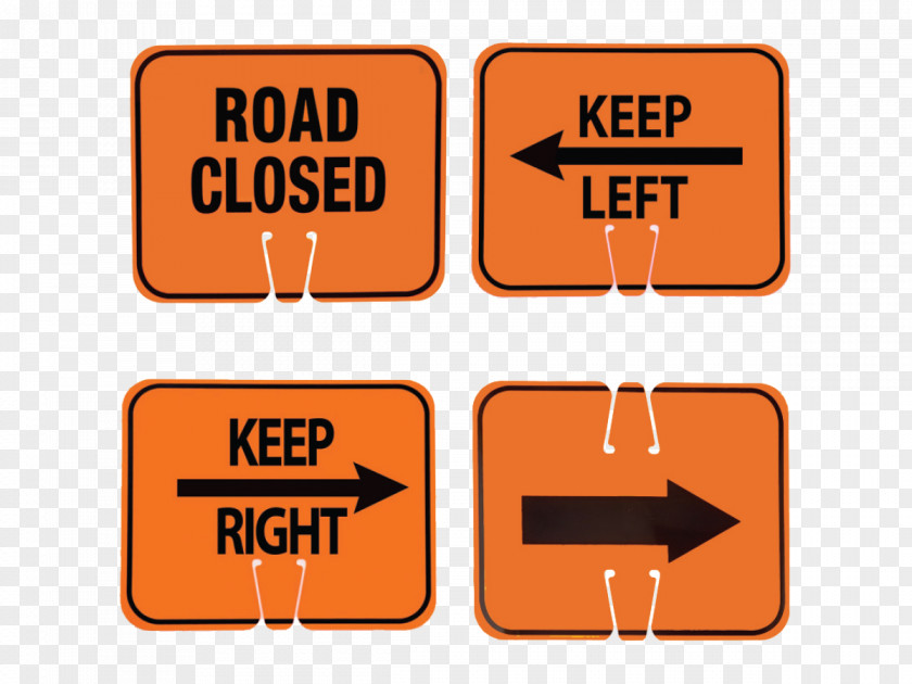 Traffic Cone Roadworks Sign Safety PNG