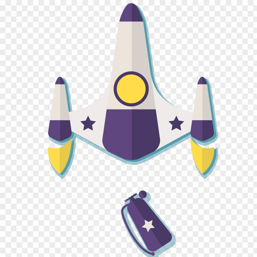 Vector Cartoon Airplane PNG