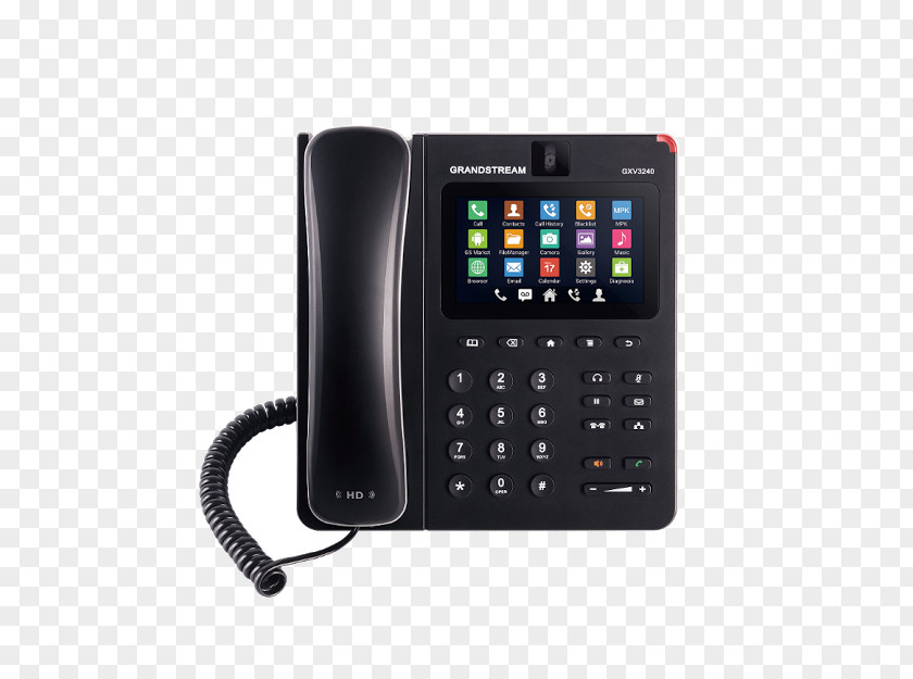 Android Grandstream GXV3240 Networks Voice Over IP VoIP Phone GXV3275 PNG