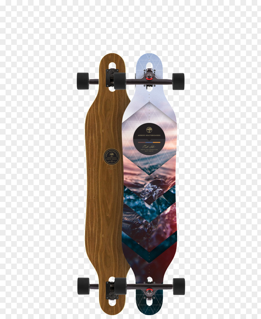 Arbor Longboard Decks Longboarding Skateboard Axis Walnut Snowboard PNG