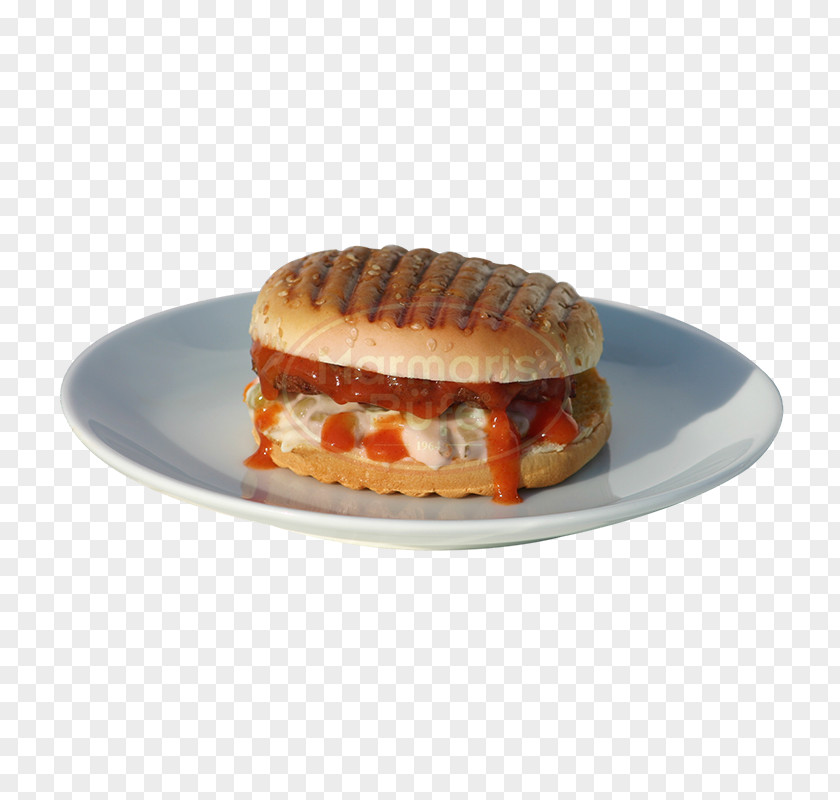 Breakfast Cheeseburger Sandwich PNG
