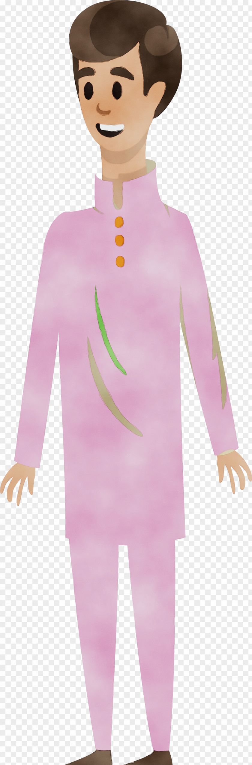 Cartoon Clothing Human Pink M Character PNG