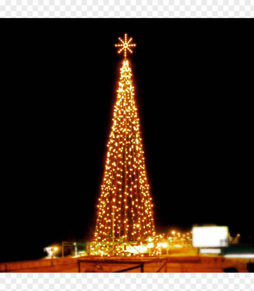 City Lighting Christmas Tree Decoration Lights Ornament PNG