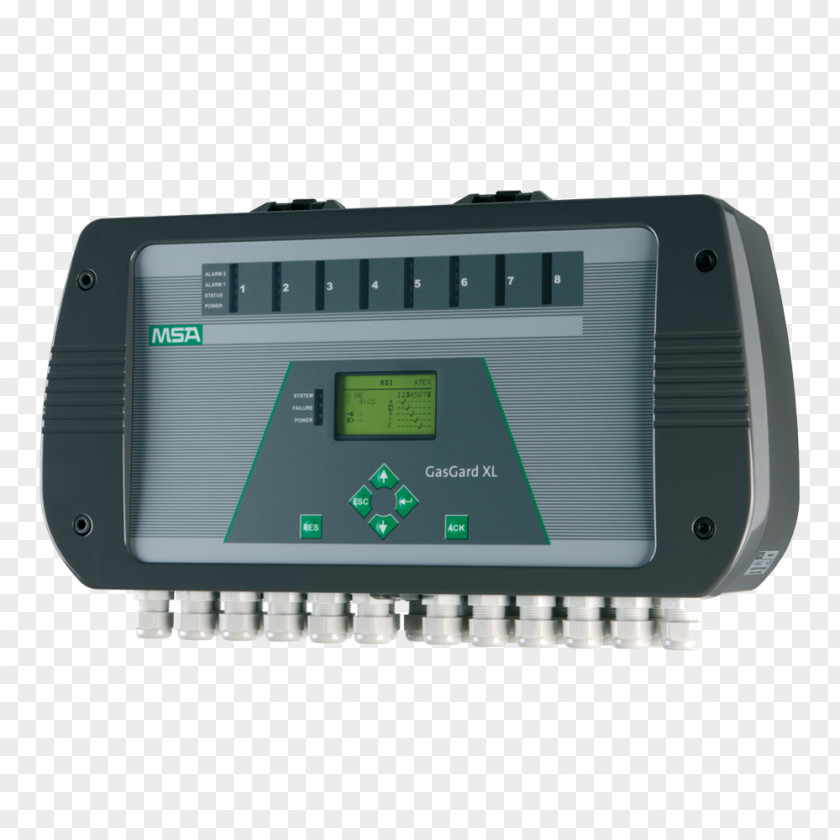 Gas Detector Mine Safety Appliances Sensor Information PNG