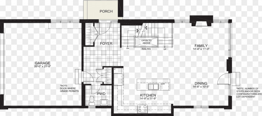 Ground Floor Plan Line PNG