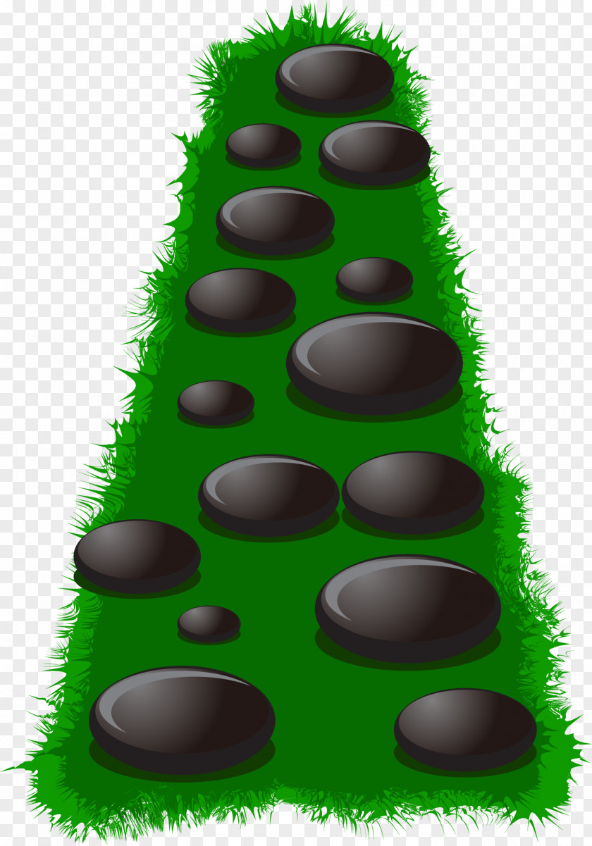 Lawn On The Pebble Road Rock Clip Art PNG