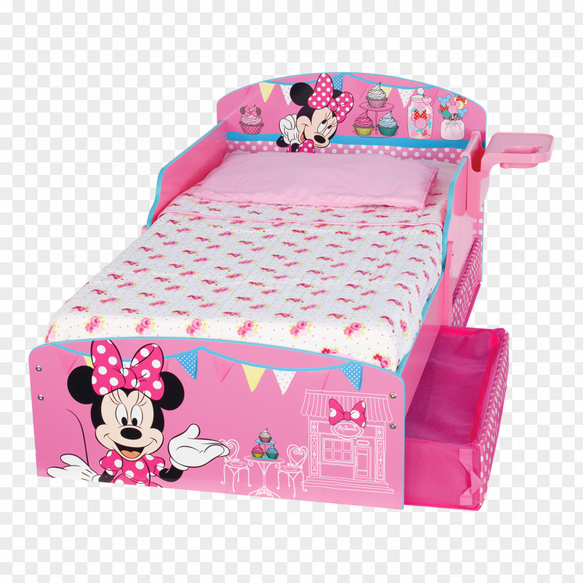 Minnie Mouse Mickey Toddler Bed Furniture PNG