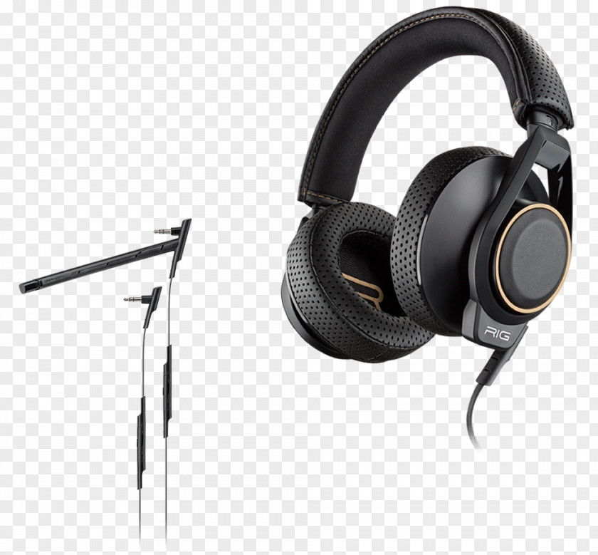 Plantronics Wireless Headset Drivers Microphone RIG 600 Headphones PNG