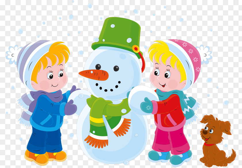 Snowman Child Stock Photography PNG