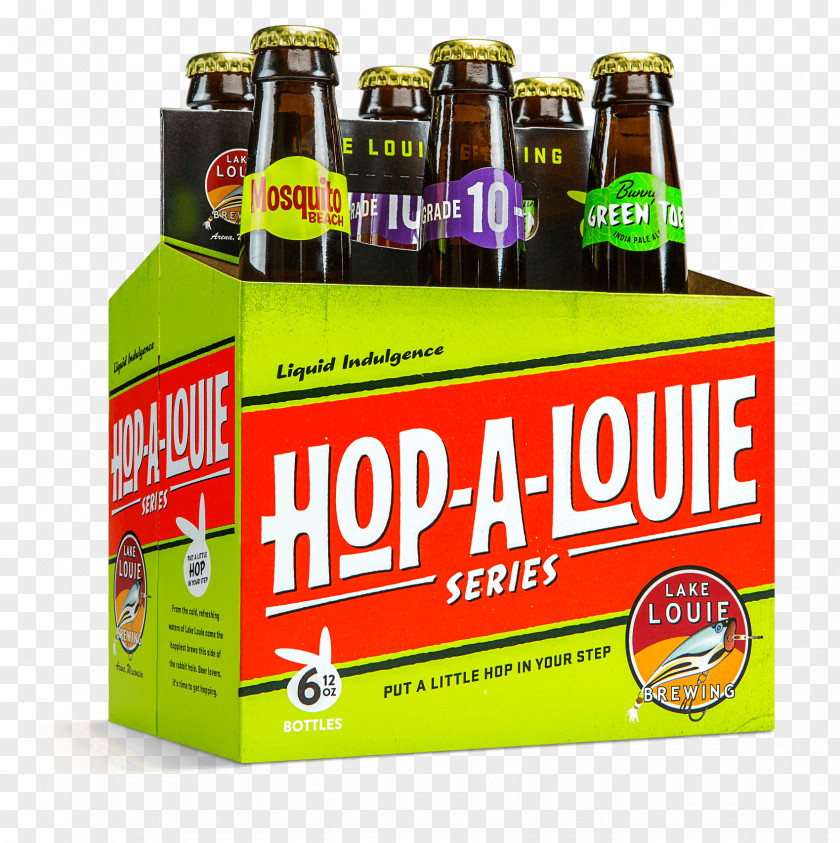 Beer Bottle Lake Louie Brewing Brewery PNG