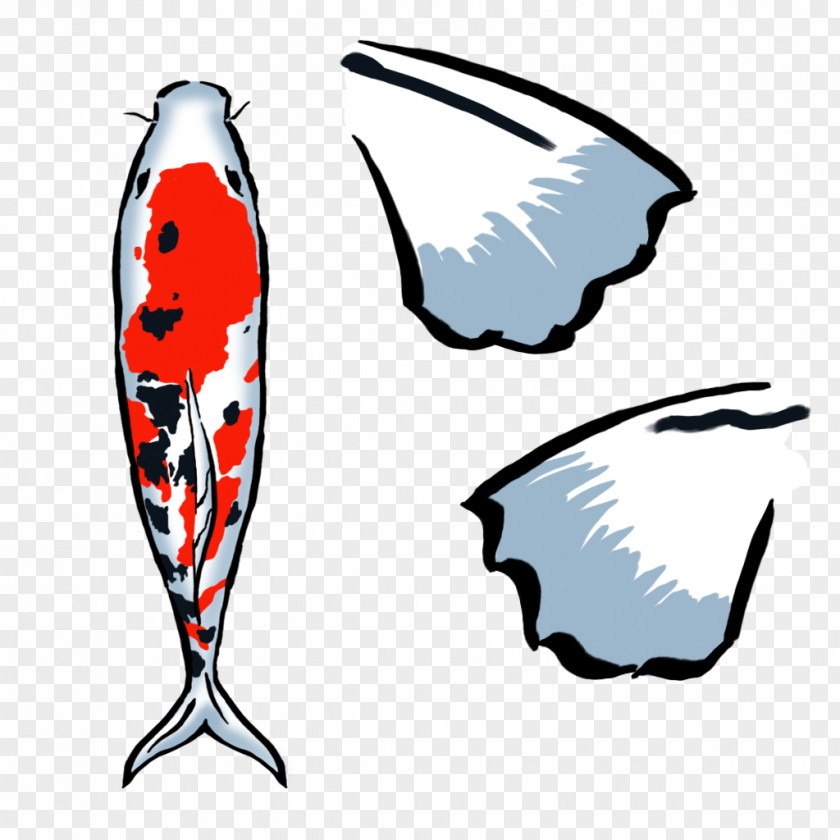 Hand-painted Fish Line Table-glass Clip Art PNG