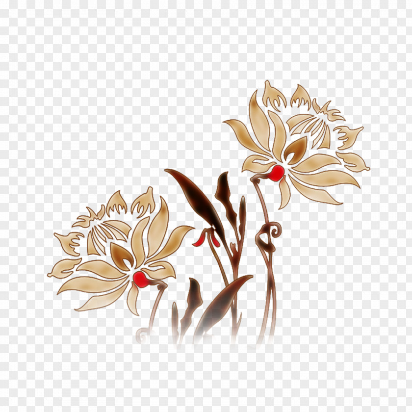 Painting Lotus Flower Photography PNG