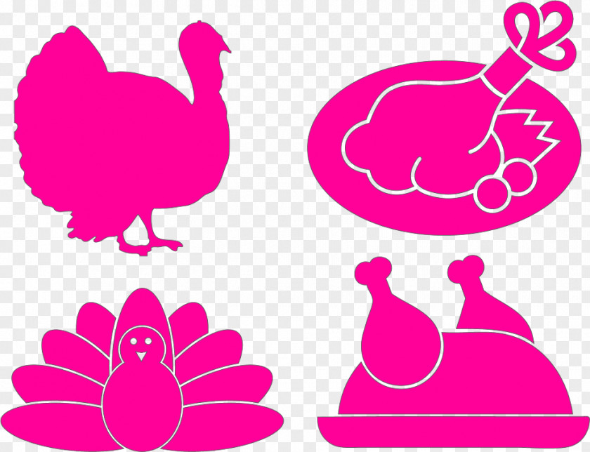 Thanksgiving Turkey Vector Logo Image Meat Silhouette PNG