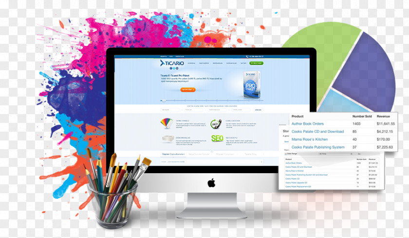 Web Design Development Responsive PNG