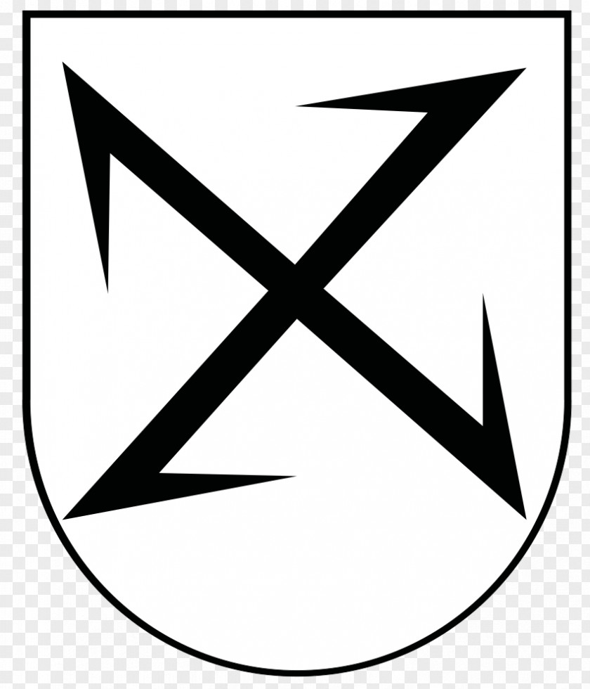Wolfsangel Coat Of Arms Mietersheim Hugsweier PNG