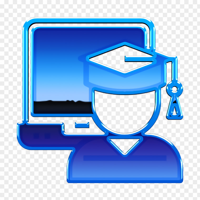 Book And Learning Icon Graduate Laptop PNG
