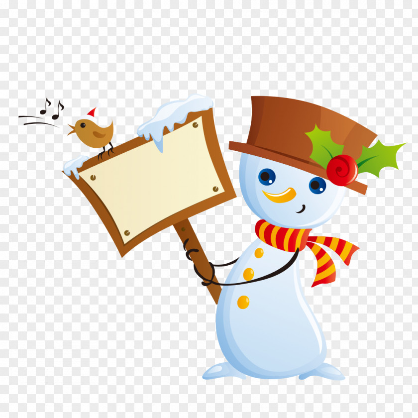 Card Christmas Snowman Santa Claus Vector Graphics Day PNG