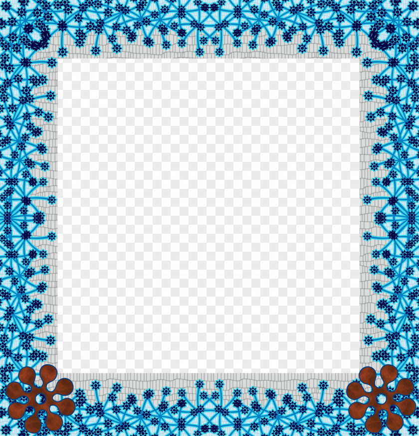 Flower Frame Picture Window PNG