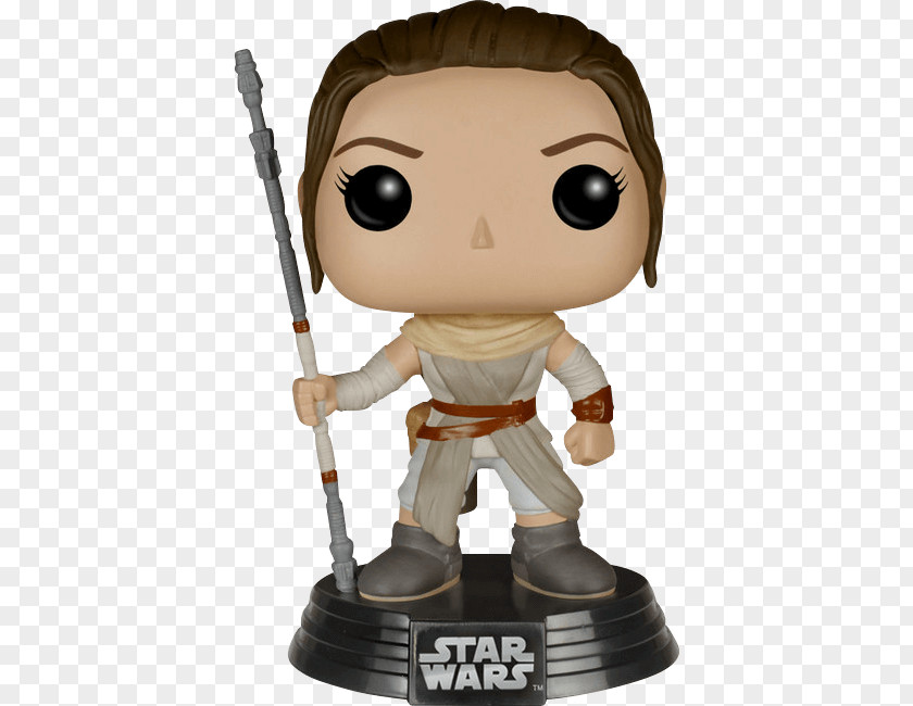 Pop Bobbleheads Star Wars: The Force Awakens Rey Han Solo Funko PNG
