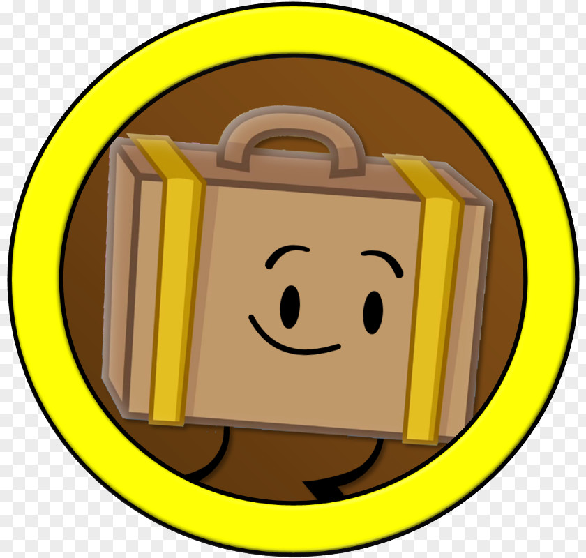 Suitcase Object Smiley Clip Art PNG