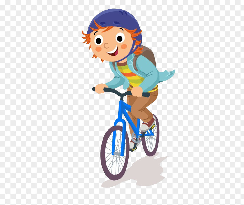 Bike Boy BMX Bicycle Illustration PNG