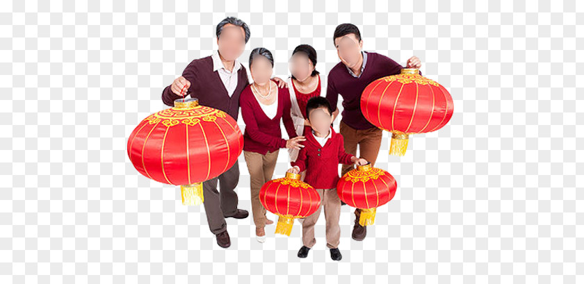 Family Lantern Paper Stock Photography Chinese New Year PNG