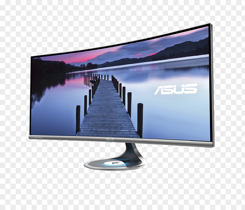 Getlink ASUS Designo Curve Monitor MX34VQ Computer Monitors 21:9 Aspect Ratio Dell PNG