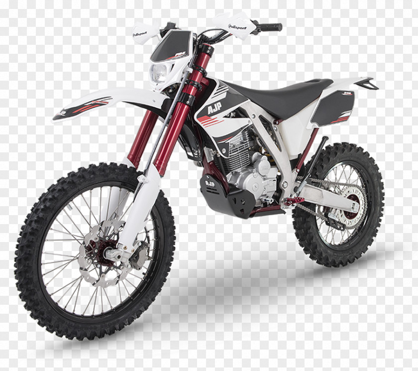 Motorcycle AJP Motos Air-cooled Engine Enduro PNG