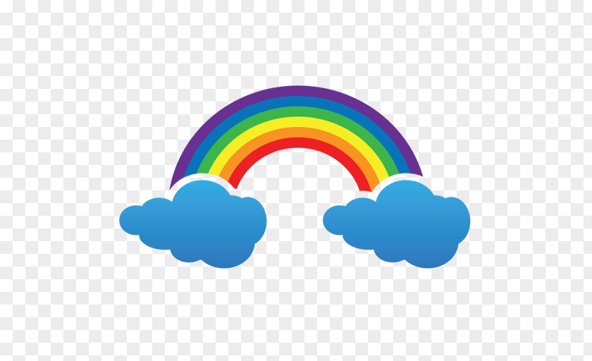 Rainbow Cloud Light Clip Art PNG