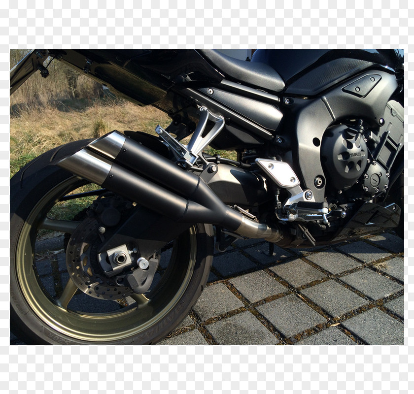 Yamaha Fz1 Exhaust System Tire Car Motorcycle Wheel PNG