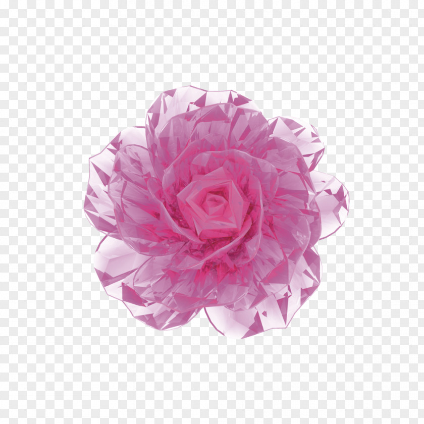 3D Flowers Face Computer Graphics Cream Flower PNG