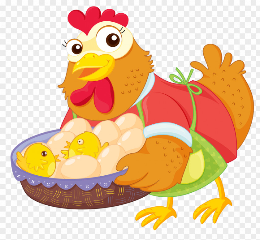 Chicken Royalty-free The Little Red Hen Cartoon Illustration PNG